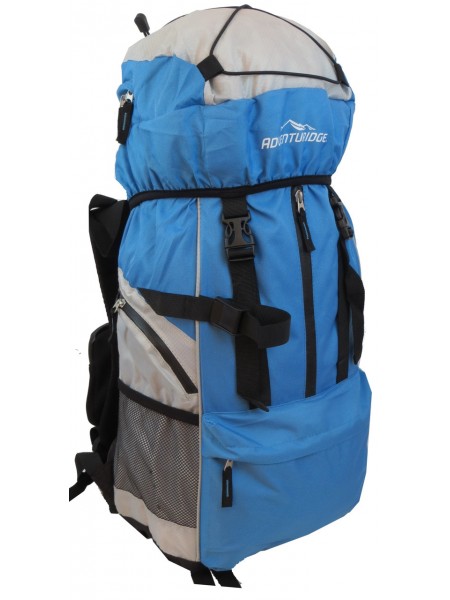 Туристичний похідний рюкзак Adventuridge Блакитний із сірим (S1645295)