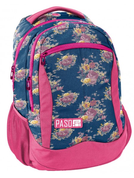 Жіночий рюкзак PASO Синій (18-2808UX)