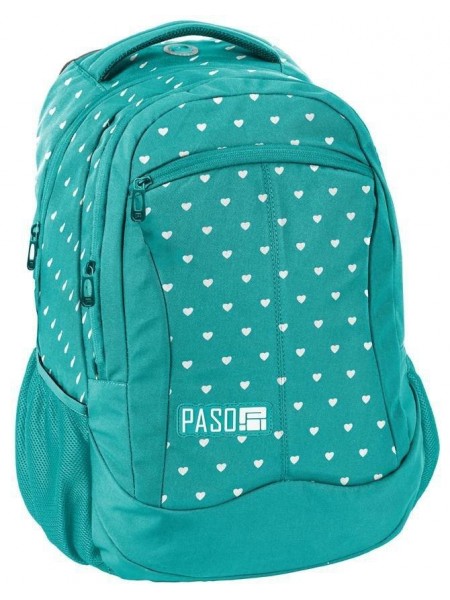 Жіночий рюкзак PASO Зелений (18-2808IM16)