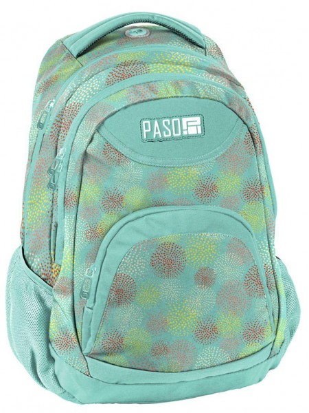 Жіночий рюкзак PASO Салатовий (18-2708MI)
