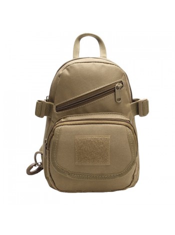 Рюкзак тактичний на одне плече Aokali Outdoor A31 28 х 20 х 10 см Хакі (6804-57050)