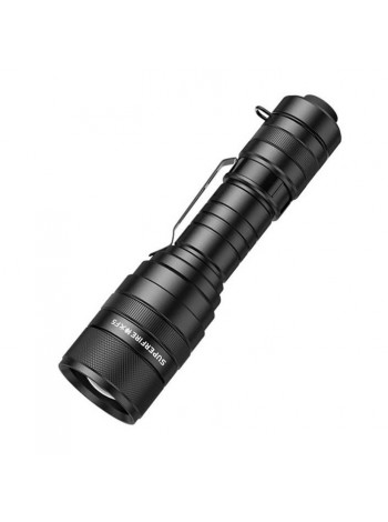 Ліхтарик ручний акумуляторний із зумом SuperFire F5 1100 Lumen IP43 Black