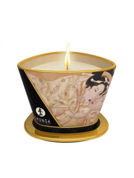 Масажна свічка Shunga MASSAGE CANDLE — Vanilla Fetish 170 мл (SO2511)