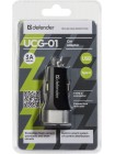 Автомобільний зарядний пристрій Defender UCG-01 авто, 1 порт USB + TypeC, 5V/5.4A (83569) (6383812)