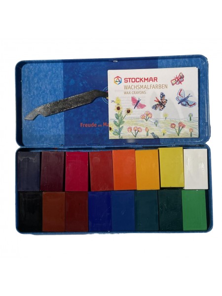 Набір воскової крейди Stockmar Beeswax Crayons 16 шт 204884266
