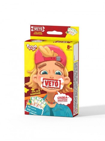 Карткова гра VETO мініукр Dankotoys (VETO-02-01U)