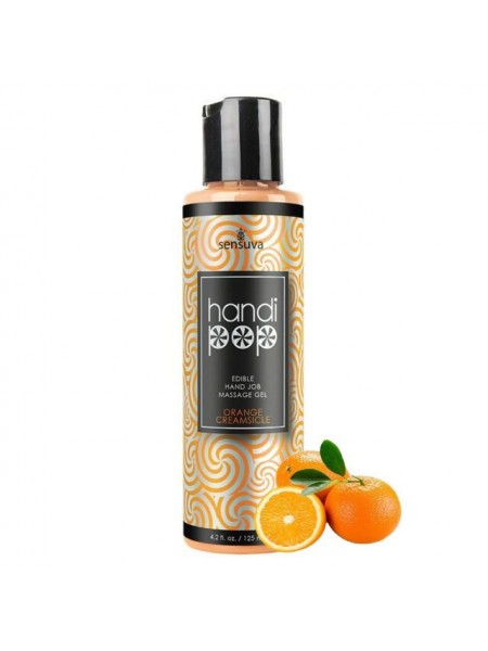 Лубрикант для оральних ласк Sensuva — Handipop Orange Creamsicle Апельсин 125 мл (SO3205)