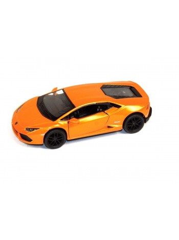 Машинка Lamborghini Huracan жовтогаряча Kinsmart (KT5382W)
