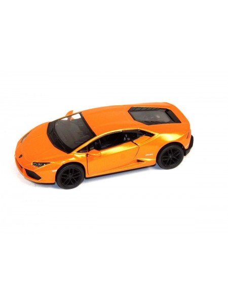 Машинка Lamborghini Huracan жовтогаряча Kinsmart (KT5382W)