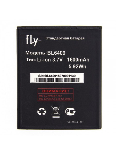 Акумулятор BL6409 для Fly IQ4406 1600 mAh (01920)