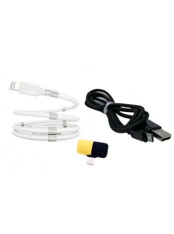 Набір Кабель SuperCalla на магнітах, перехідник розгалужувач 2 в 1 і Кабель USB-microUSB (vol-1029)