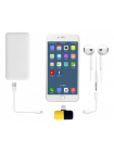 Набір Кабель SuperCalla на магнітах, перехідник розгалужувач 2 в 1 і Кабель USB-microUSB (vol-1029)