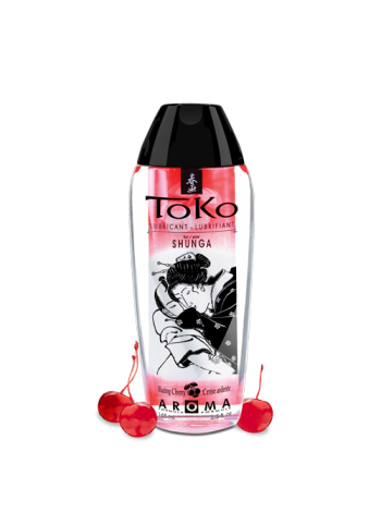 Лубрикант на водній основі Shunga Toko AROMA — Blazing Cherry 165 мл (SO2531)
