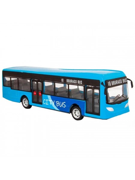 Модель серії Bburago City Bus Міський автобус Blue OL32875