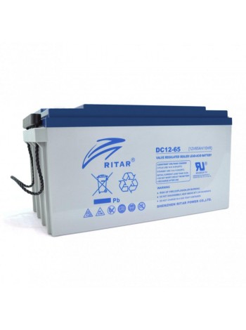 Акумуляторна батарея Ritar AGM DC12-65 12 V 65 Ah