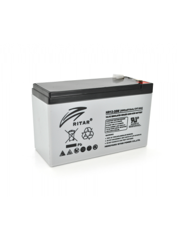 Акумуляторна батарея AGM Ritar HR1228W 12 V 7.0 Ah