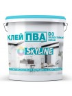 ПВА Клей міцний універсальний водостійкий D3 SkyLine 10 кг Білий