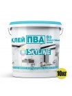 ПВА Клей міцний універсальний водостійкий D3 SkyLine 10 кг Білий