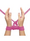 Рожева мотузка для зв'язування Lovetoy Fetish Bondage Rope, 10 метрів