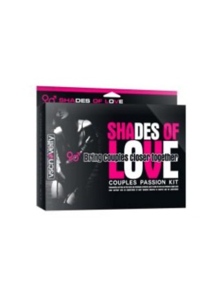 Набір для бдсм ігор із 7 предметів з хутром Vscnovelty фіолетовий Shades of Love