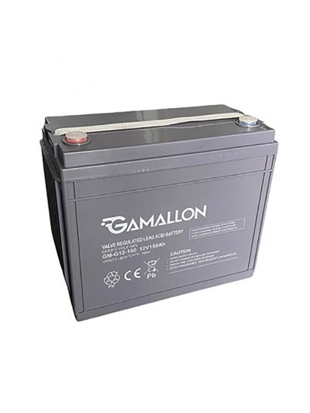 Акумулятор гелевий Gamallon GM-G12-150 150 А*год ESTG
