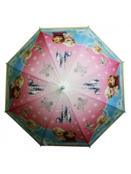 Дитячий парасолька-тростина напівавтомат SUNROZ Princess Umbrella з принцесами 83 см 8 спиць Стиль 5 (SUN8791)