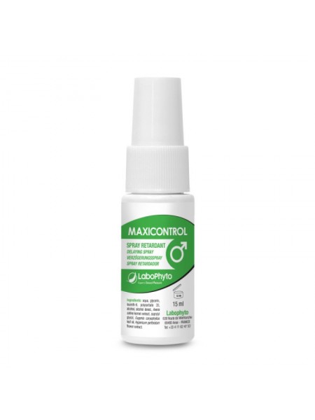 Пролонгатор для продовження статевого акту Labophyto MaxiControl Delay Spray, 15 мл
