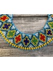 Традиційна українська силянка з бісеру HatynkaUA Necklace намисто ручної роботи (SUN999_32)