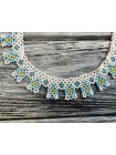 Кольє-силянка із чеського бісеру HatynkaUA Necklace намисто ручної роботи до вишиванки (SUN999_39)