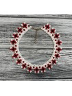 Кольє-силянка із чеського бісеру HatynkaUA Necklace намисто ручної роботи до вишиванки (SUN999_40)