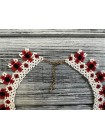Кольє-силянка із чеського бісеру HatynkaUA Necklace намисто ручної роботи до вишиванки (SUN999_40)