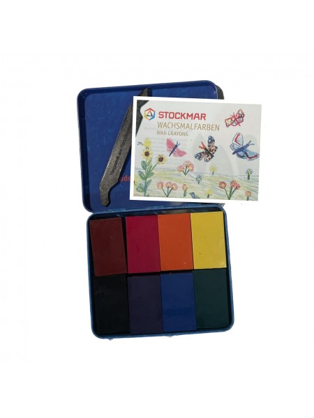 Набір воскової крейди Stockmar Beeswax Crayons 8 шт (204884258)