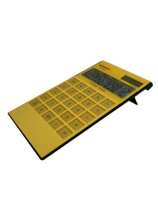 Калькулятор ASSISTANT АС02326 yellow 12 розрядів Жовтий