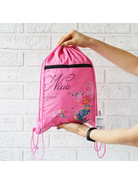 Рюкзак-сумка для одягу та взуття 4Profi "Nixie" 43х33 Рожевий 46136