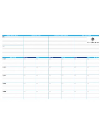 Планінг 4Profi Planning for professionals формат A3 Недатований річною в лінійку 901104