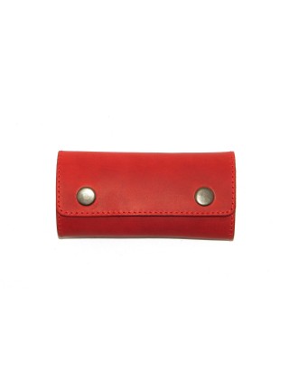 Подарунковий набір DNK Leather No3 портмоне + ключниця 18х10х3,5 см Червоний