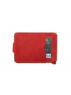Подарунковий набір DNK Leather No5 затискач + ключниця 18х10х3,5 см Червоний