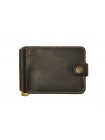 Подарунковий набір DNK Leather No6 затискач + обкладинка на права ID паспорт Коричневий 18х10х3,5 см