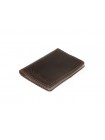 Подарунковий набір DNK Leather No6 затискач + обкладинка на права ID паспорт Коричневий 18х10х3,5 см