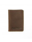 Подарунковий набір DNK Leather No6 затискач + обкладинка на права ID паспорт Хакі 18х10х3,5 см