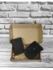 Подарунковий набір DNK Leather No10 18,0*10,0*3,5 см Чорний