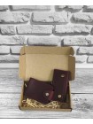 Подарунковий набір DNK Leather No12 18,0*10,0*3,5 см Фіолетовий
