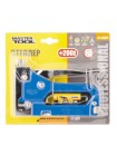 Степлер пружинний MASTERTOOL для скоби 4-14 мм 11.3х0.7 мм плавне регулювання сили удару корпус метал