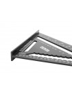 Косинець теслі MASTERTOOL SWANSON 180 мм алюмінієвий 30-3518