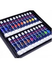 Набір акварельних фарб LOKSS у тубах 24 кольори (HT-WPP24)
