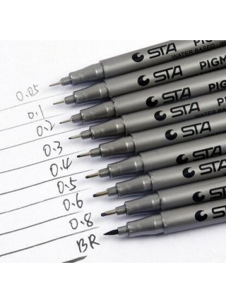 Ручка лайнер STA товщина 0,6 мм