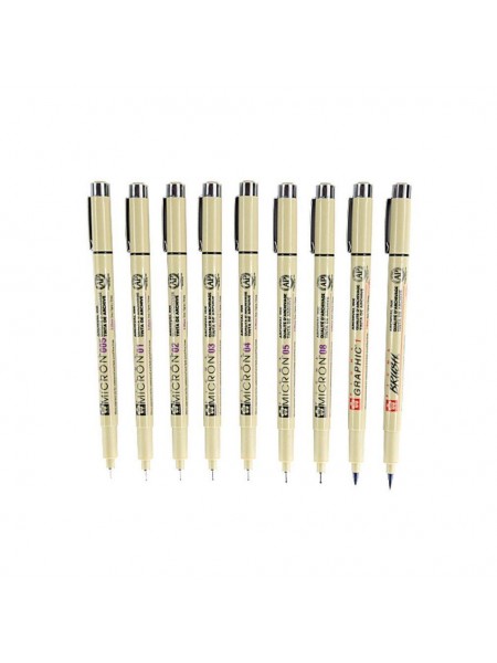 Капілярні ручки Sakura Pigma Micron (0.5), 0,45 мм