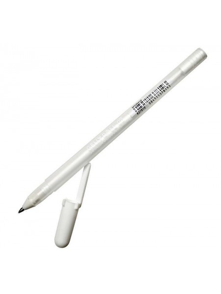 Ручка гелева біла TOUCHNEW 0.8 mm