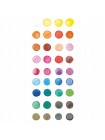 Фарби акварельні YOVER (великі кювети) 36 кольорів