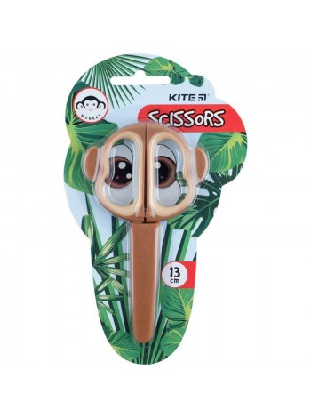 Пластикові безпечні ножиці MiC Мавпочка (K21-017-03)